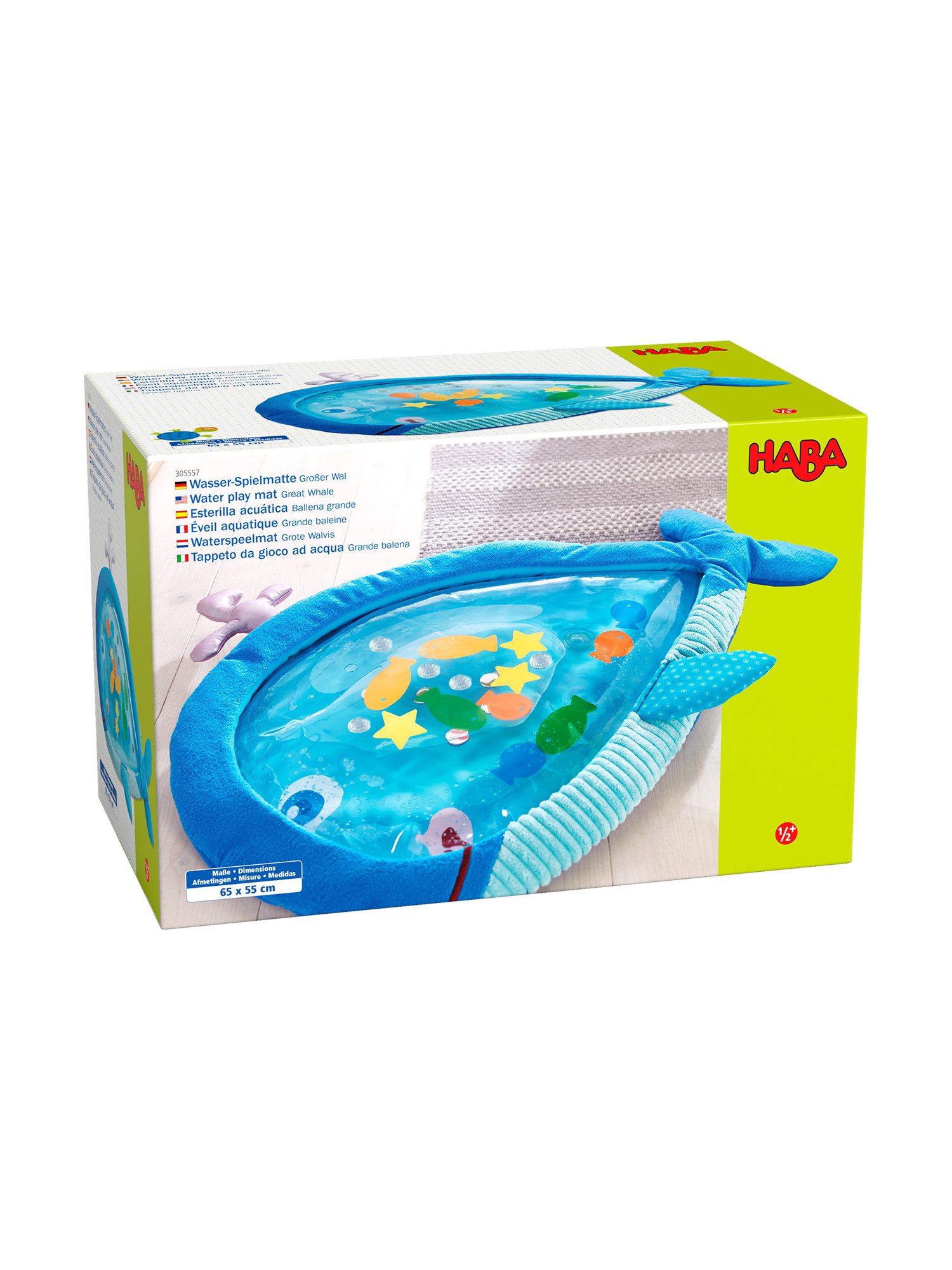Haba Spielmatte Wasser-Spielmatte Großer Wal, unisex neutral