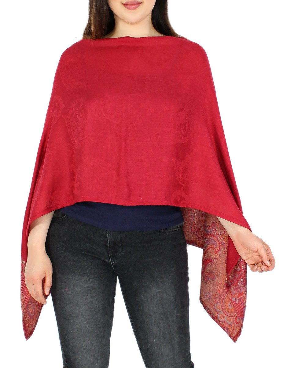 dy_mode Blusenponcho Damen Sommerponcho Weicher Überwurf günstig online kaufen