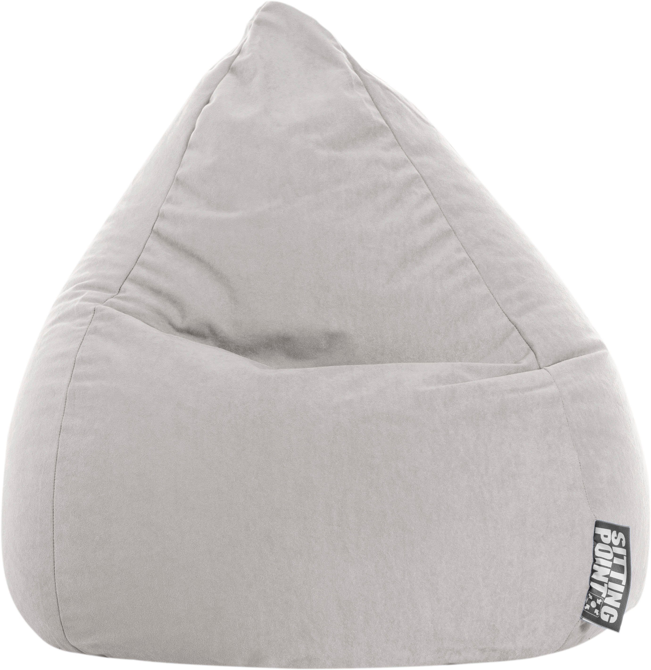 Magma Heimtex Sitzsack BeanBag EASY L (1 St) grau