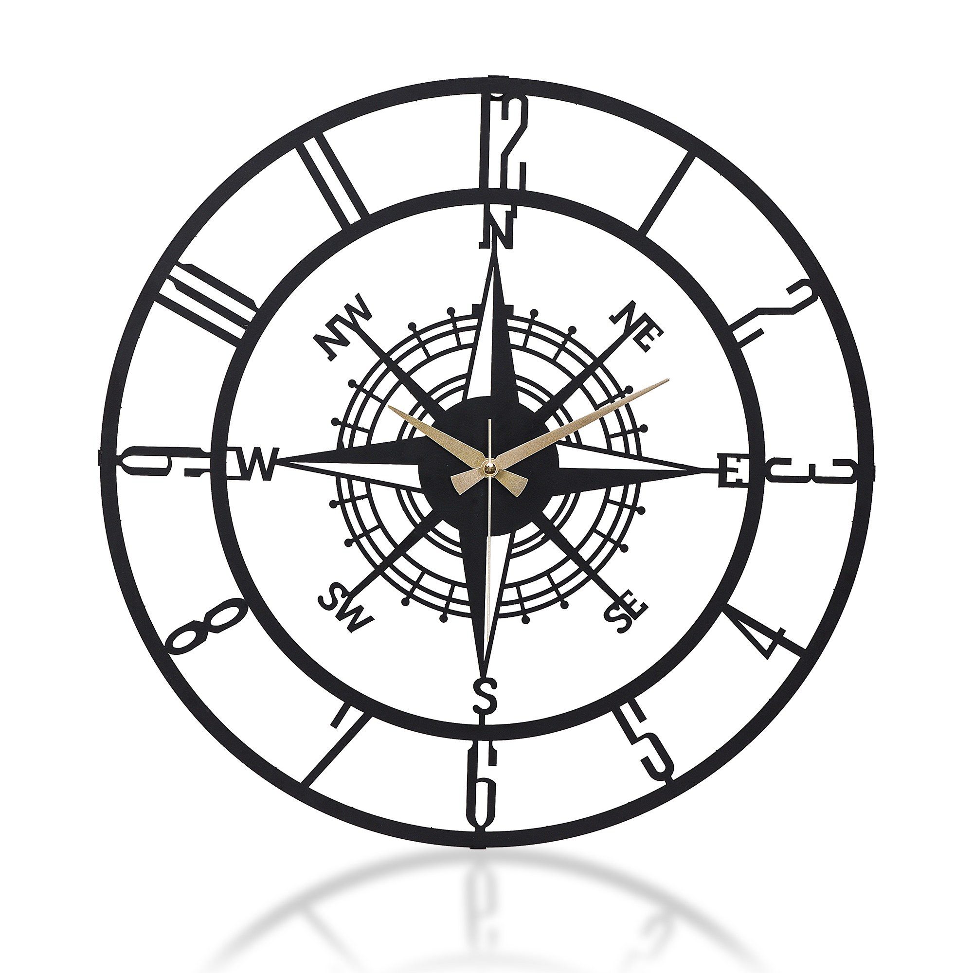 Wallity Wanduhr 100% METAL, 41 x günstig online kaufen