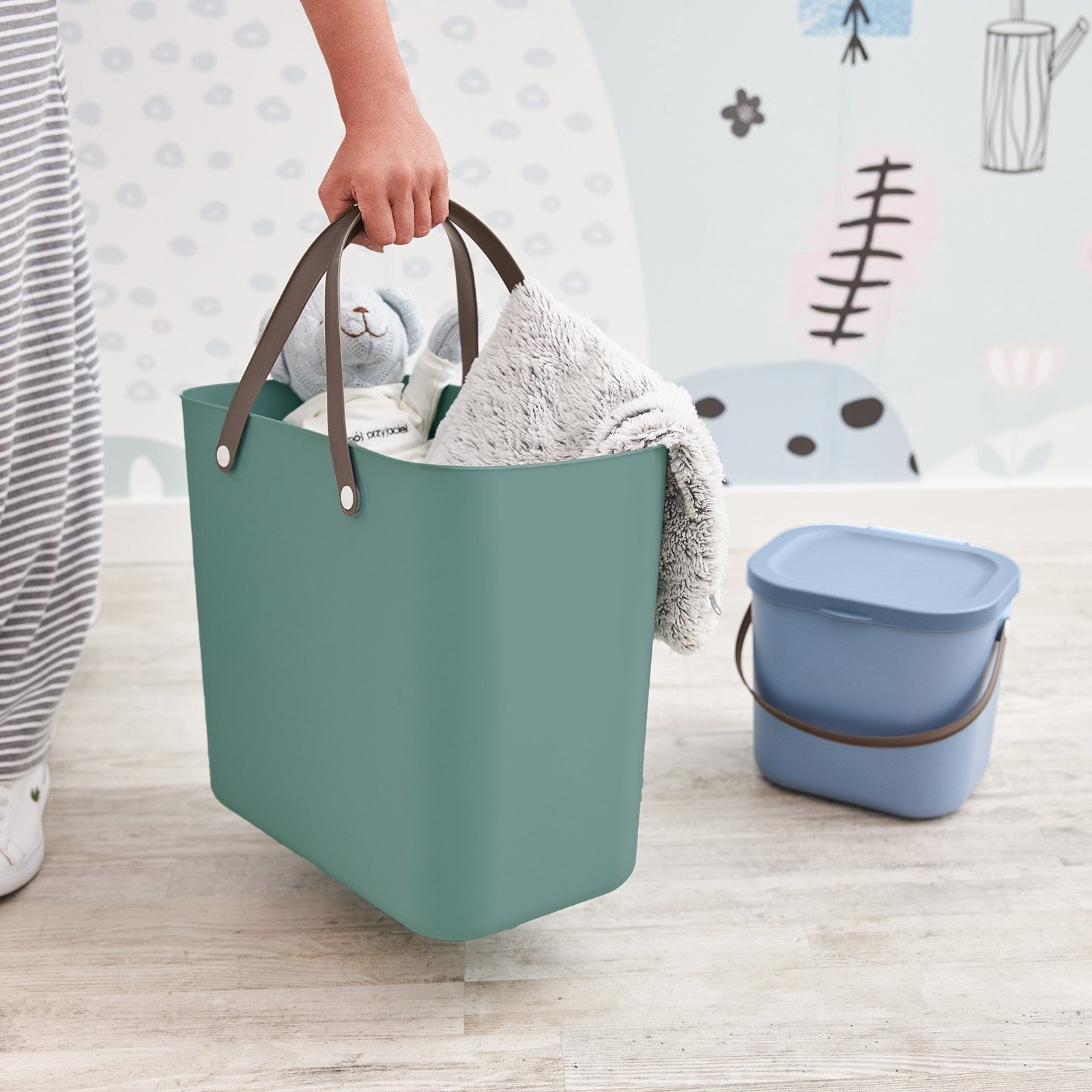 ROTHO Aufbewahrungsbox Albula Aufbewahrungsbox 25l mit Deckel – Bild 5 von 5