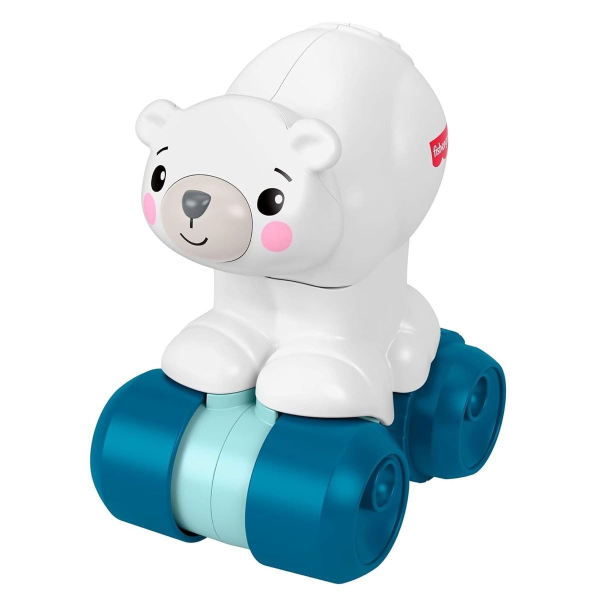 Mattel® Nachziehspielzeug Mattel JDL63 - Fisher-Price - Krabbelspaß Eisbär zum Hinterherkrabbe