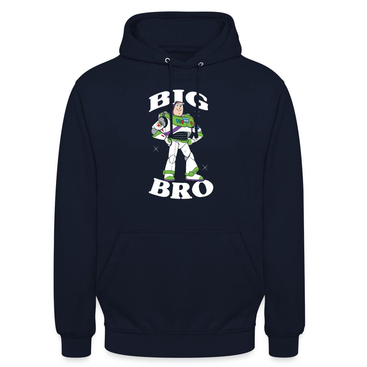 Spreadshirt Hoodie Toy Story Buzz Lightyear Big Bro Unisex Hoodie (1-tlg)