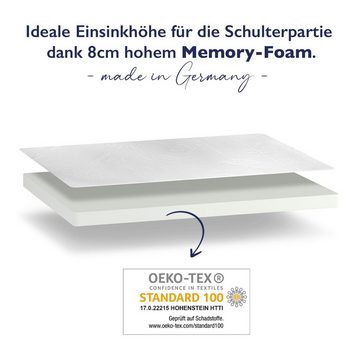 Topper FMP orthopädische Comfort Matratzenauflage 8 cm hoch, Viscoschaum, FMP Matratzenmanufaktur, (1-tlg), Für Druckentlastung und mehr Komfort