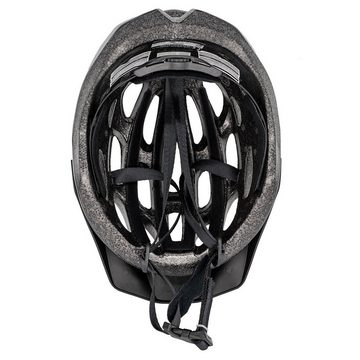 Airtracks Fahrradhelm Fahrradhelm Star S/M (53-58cm), L/XL (58-63cm), K-60 für Herren und Damen - EPS-Körper + IN MOULD / Neon Weiß Schwarz