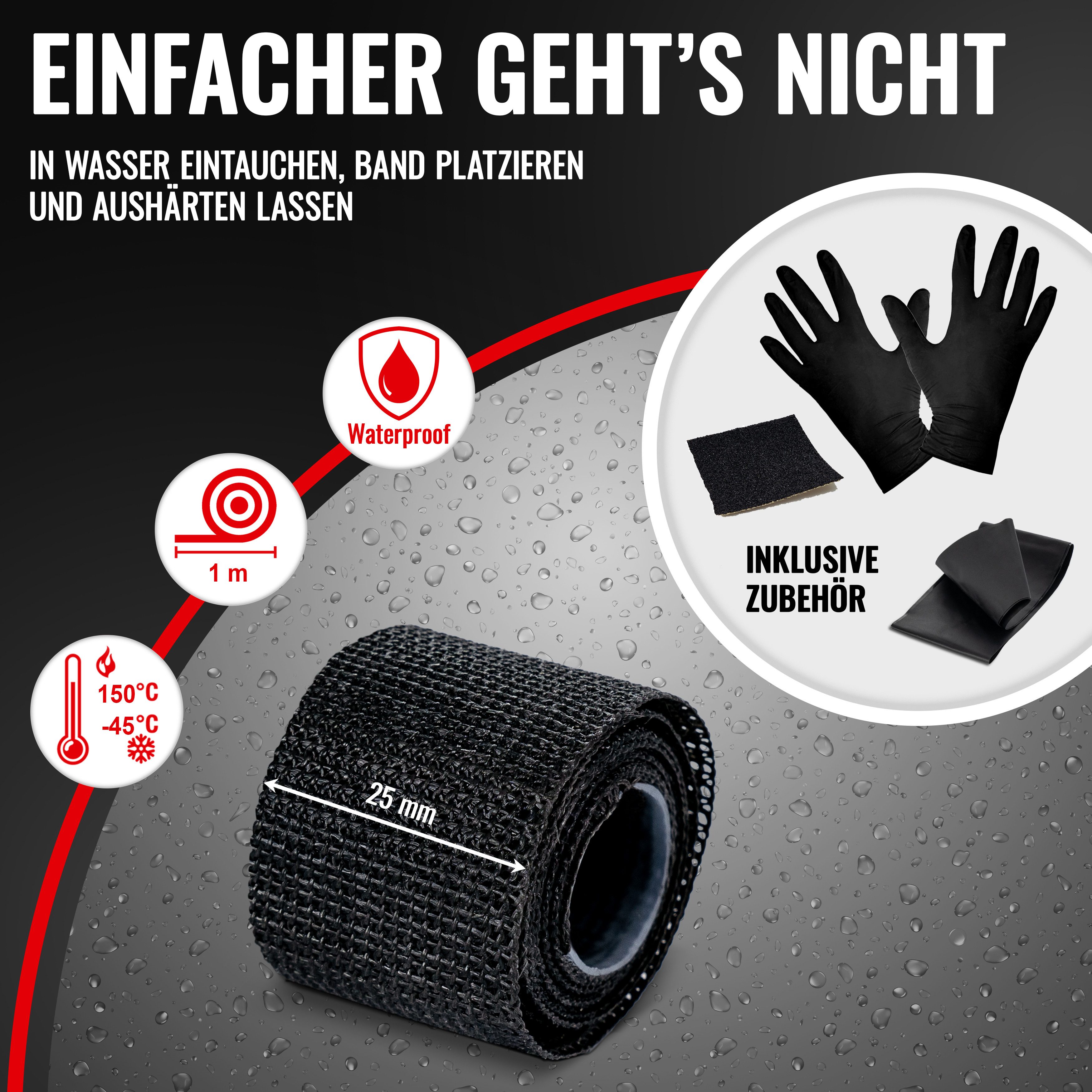 Poppstar Klebeband Reparatur-Gewebeband (Glasfasergewebe mit PU) günstig online kaufen