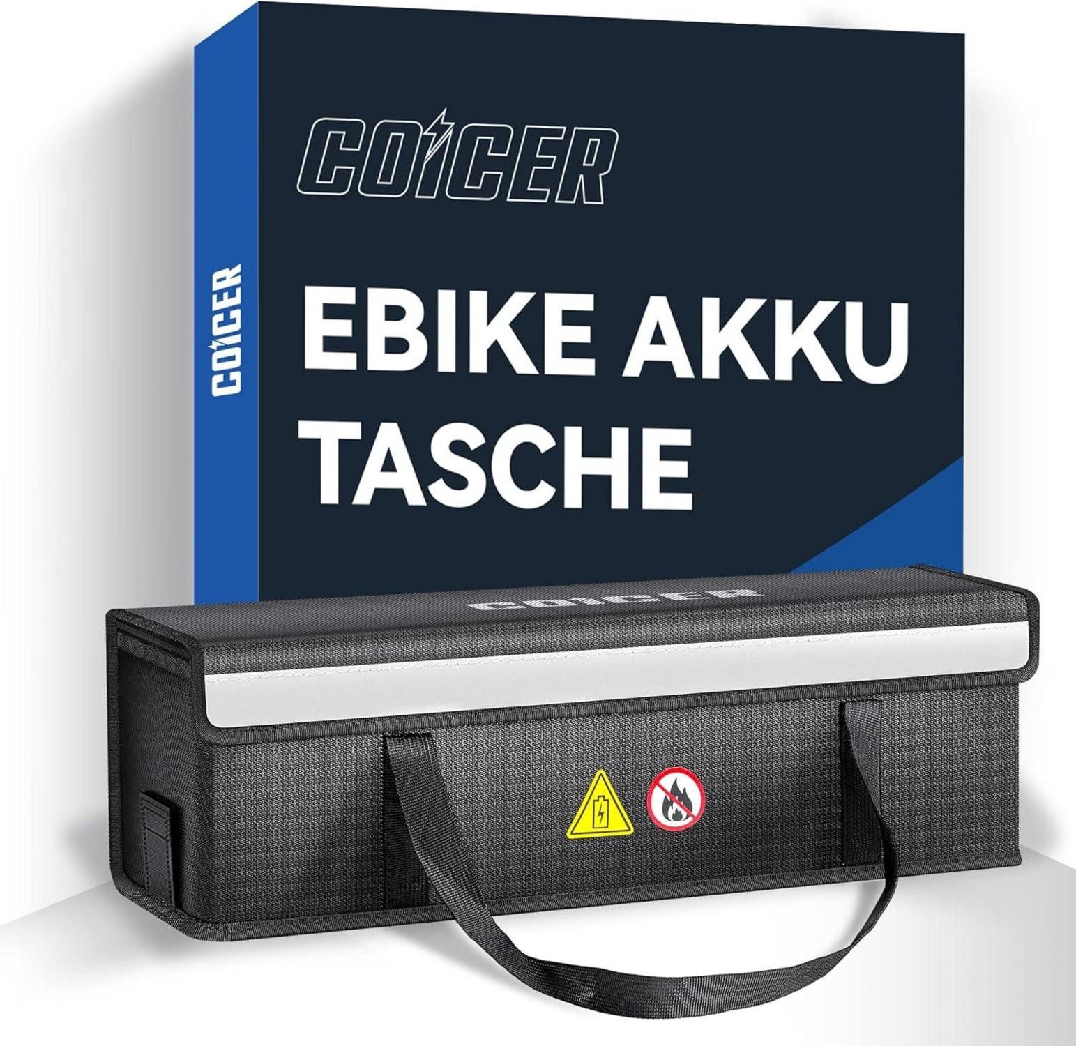 LuxusKollektion Fahrradständer Akku Tasche Schutz feuerfeste Box für E-Bike akkus dokumententasche