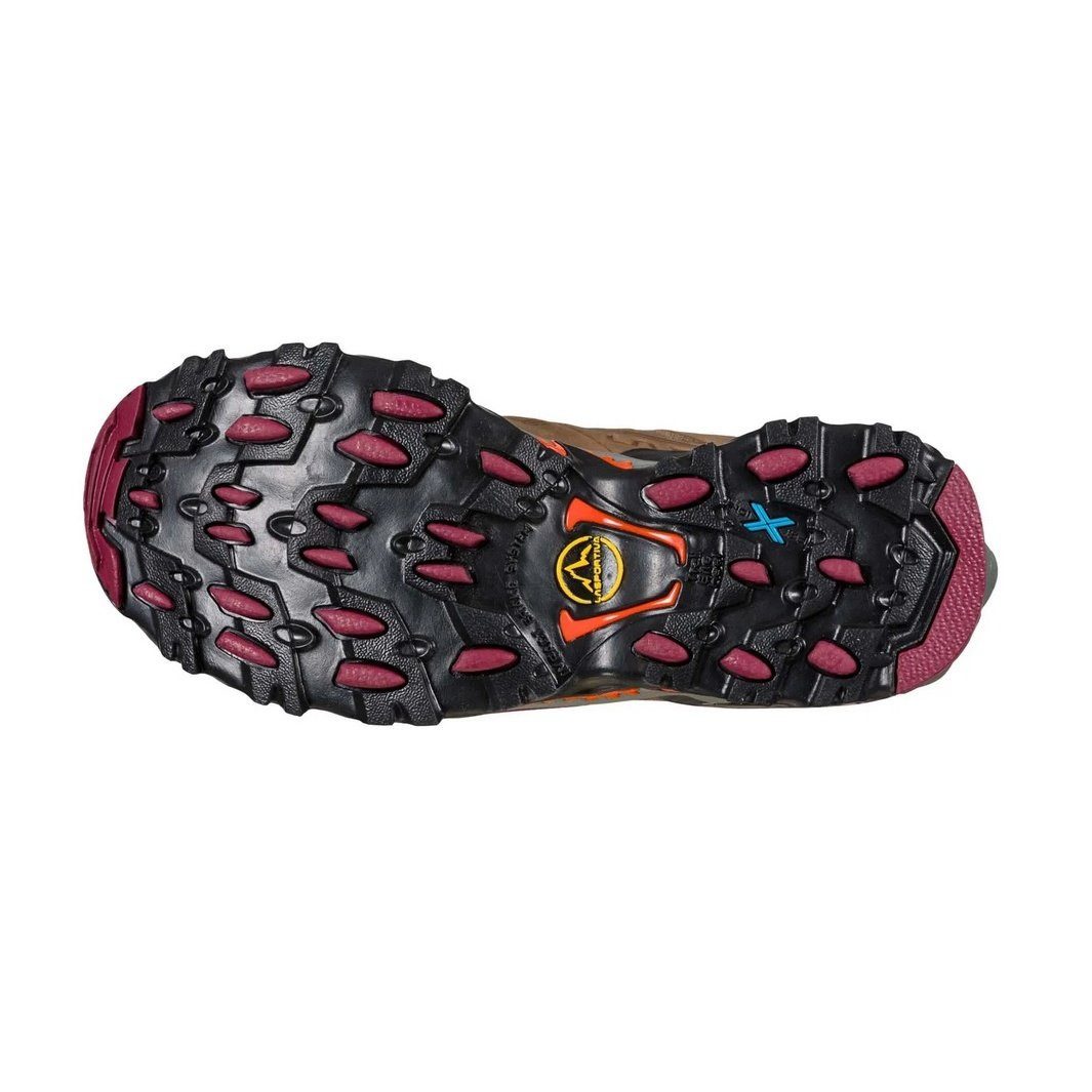La Sportiva Ultra Raptor II Leather GTX (Nubukleder, wasserdicht) braun/plum Damen Wanderschuh