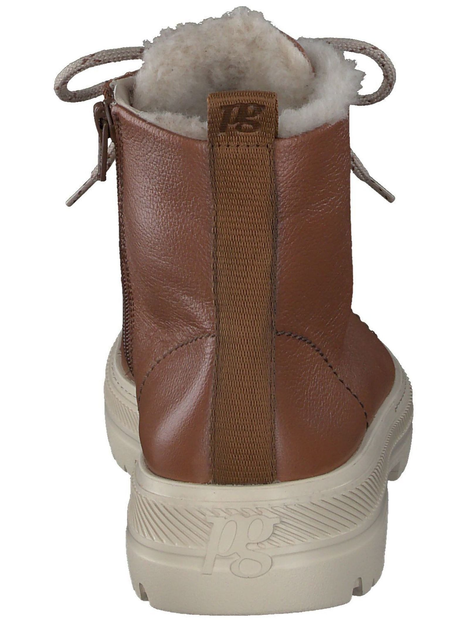 Paul Green Paul Green Stiefelette Glattleder Schnürstiefelette