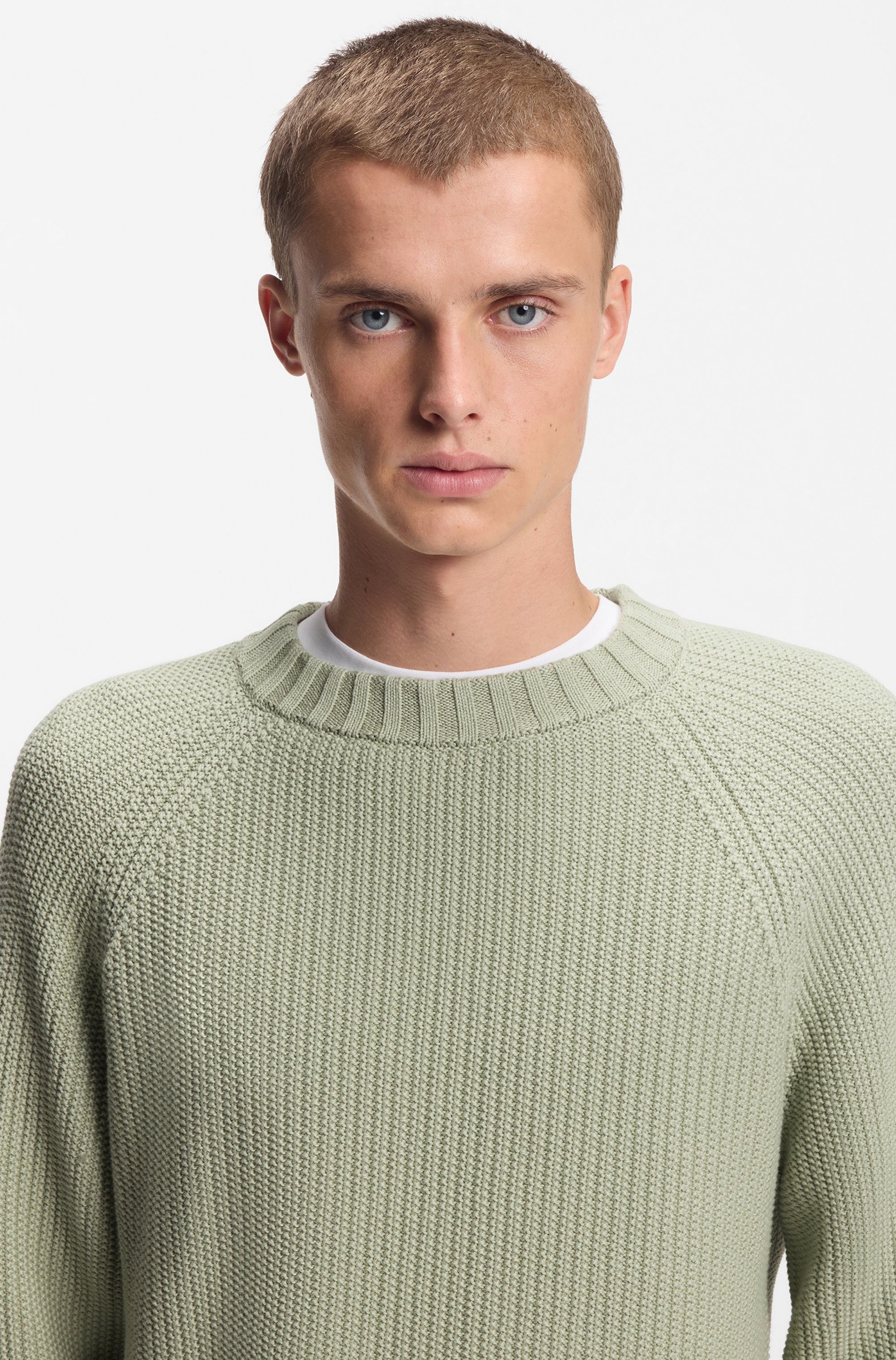 HUGO Blue Strickpullover Sonnee