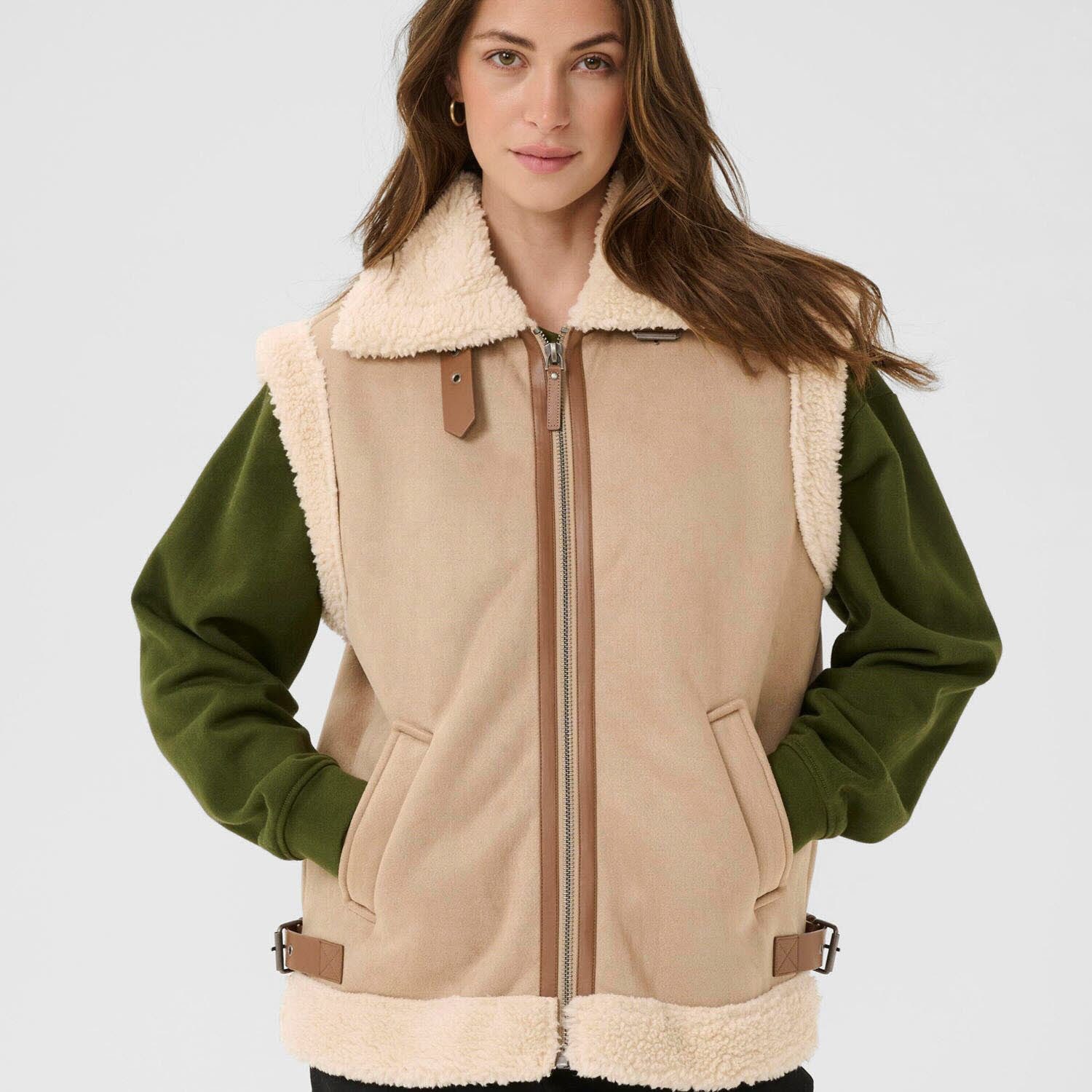 Cream Strickweste CRUma Vest