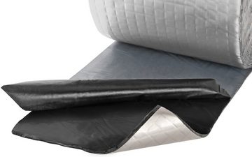 Poppstar Klebeband Alu Butylband selbstklebend (Dichtband einseitig klebend mit Aluminiumkaschierung) Alu Butyl Klebeband 10m x 100mm x 1,5mm