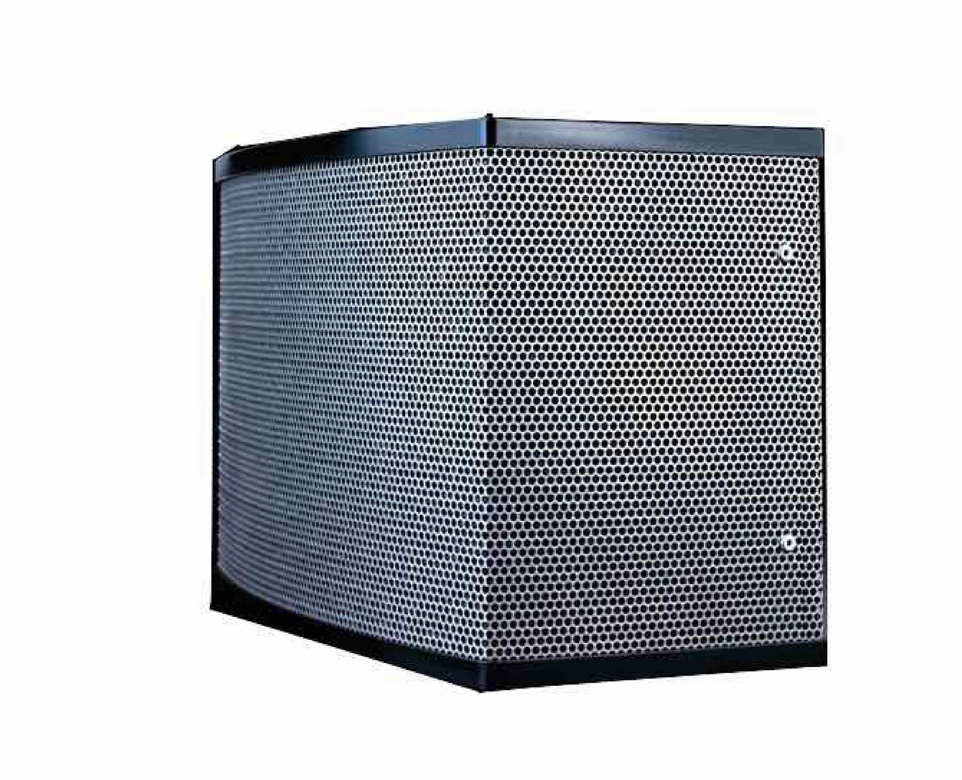 Lüftungsschacht BERBEL Umluftfilter BUF 125+, eckig, Inhalt 2,2 kg