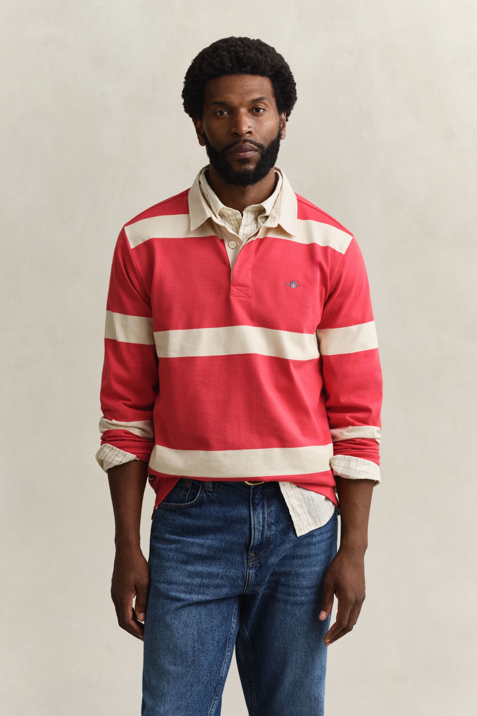 Gant Langarm-Poloshirt