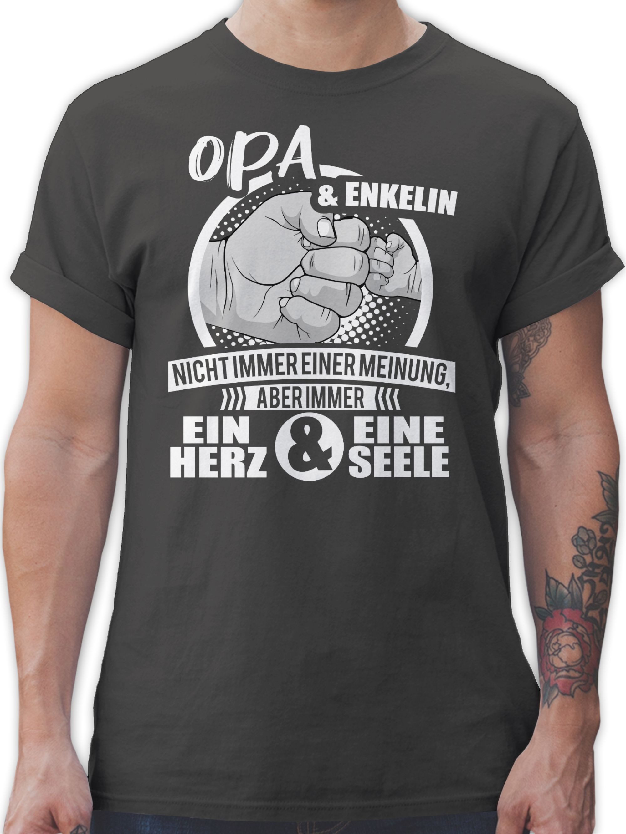 Shirtracer T-Shirt Opa & Enkelin Immer günstig online kaufen