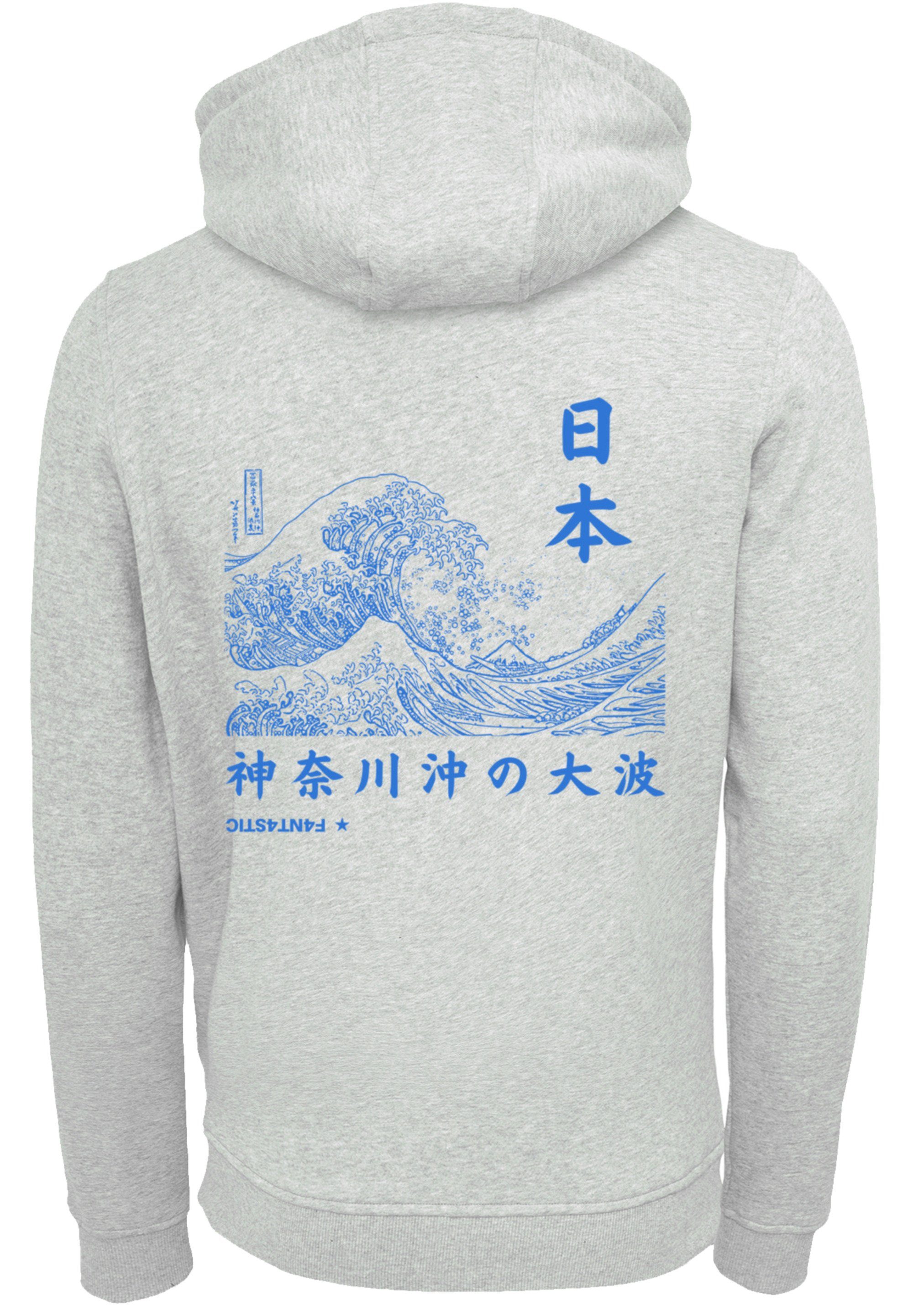 F4NT4STIC Kapuzenpullover Kanagawa Welle Japan Hoodie, Warm, Bequem,  Modischer Begleiter für totale Entspannung