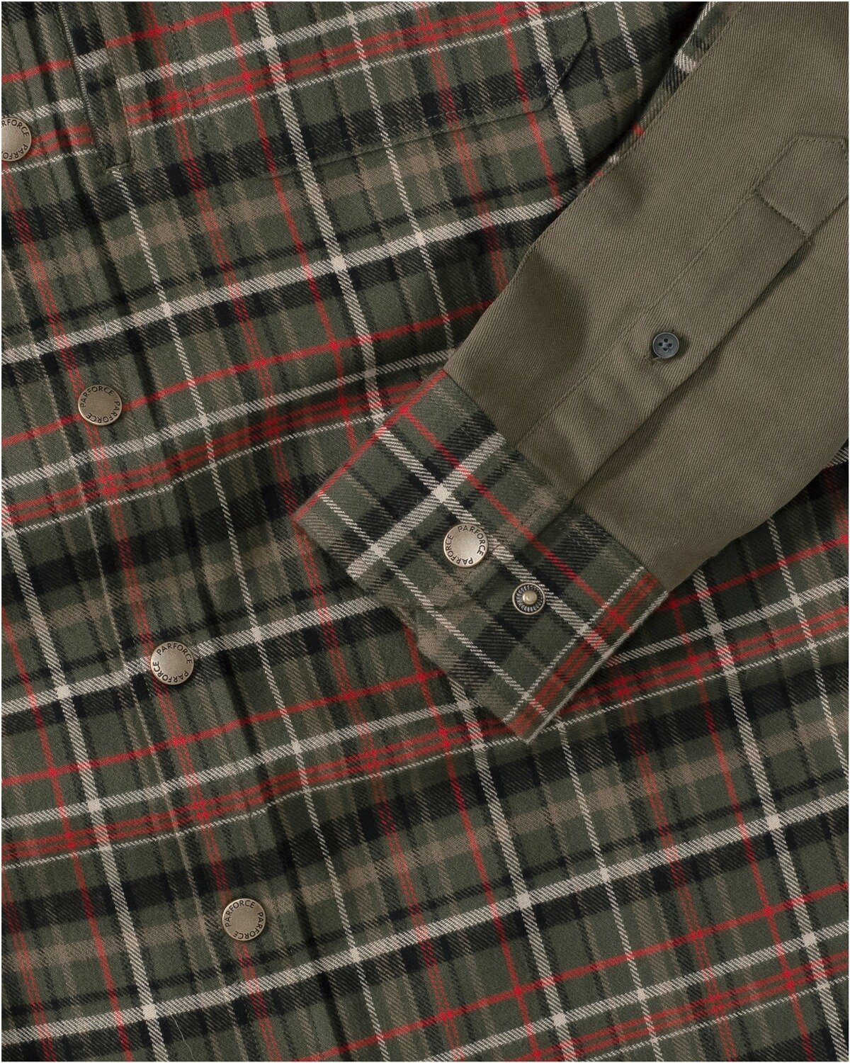 Parforce Active Outdoorhemd Jagdhemd Spessart mit Druckknöpfen