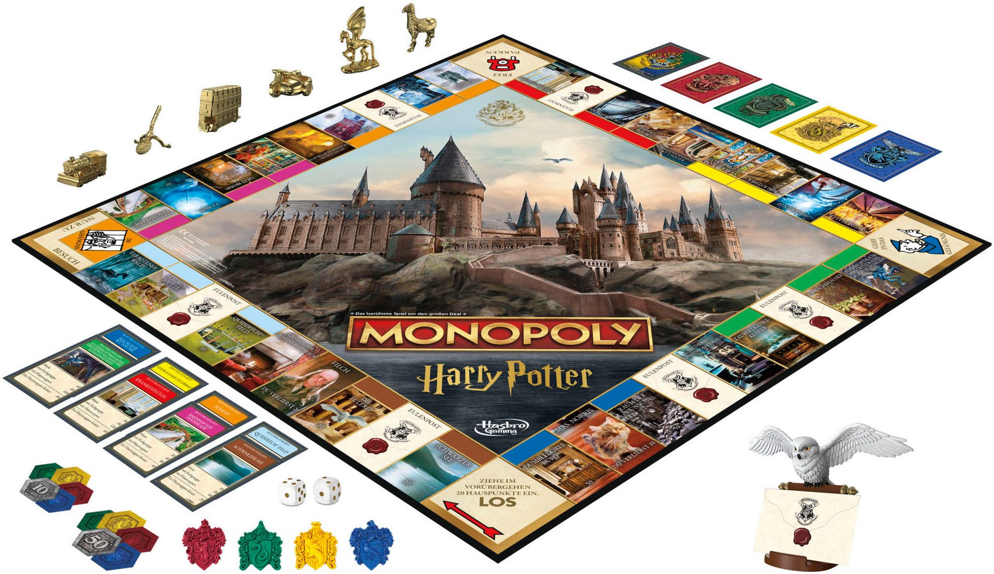 Hasbro Spiel Monopoly Harry Potter, Gesellschaftsspiel