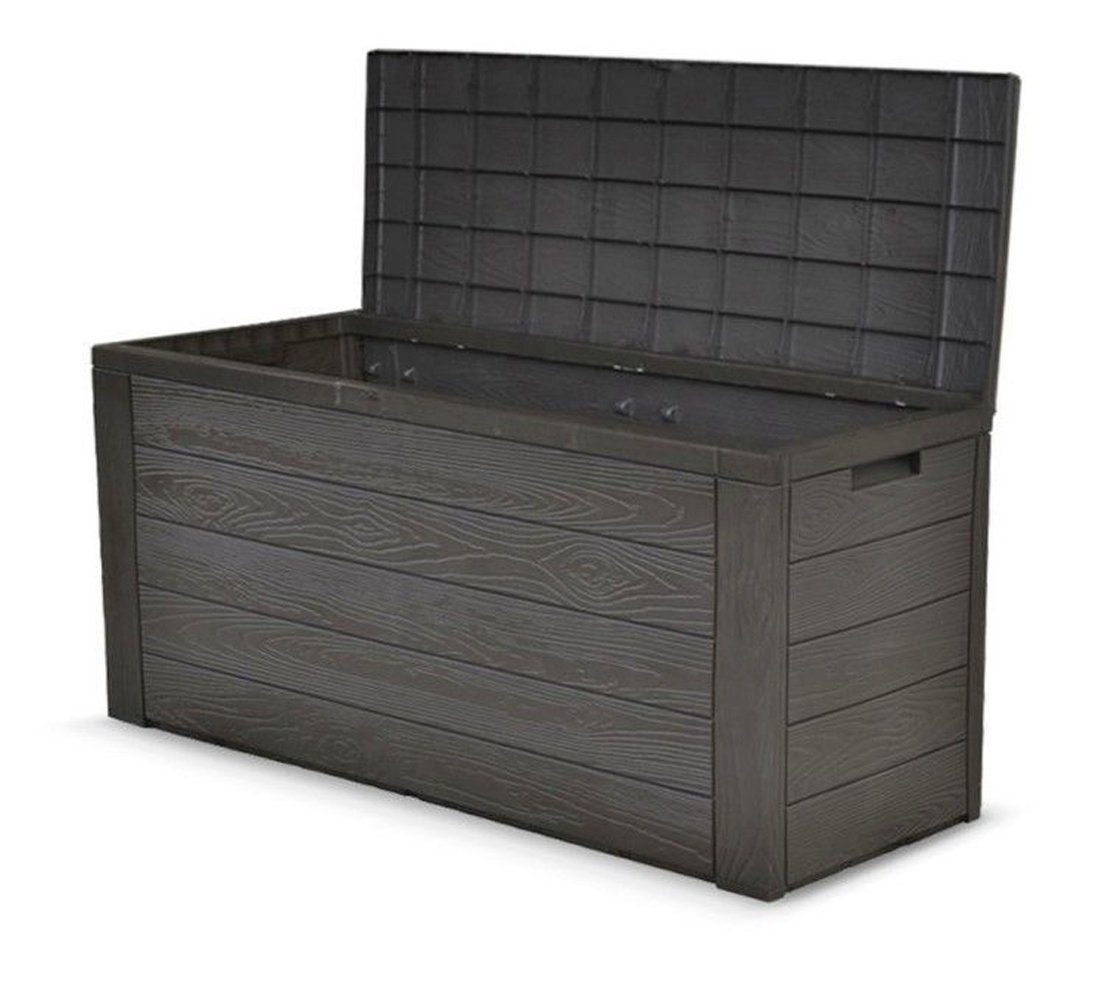 dynamic24 Auflagenbox, Holz Optik Auflagenbox, Truhe günstig online kaufen