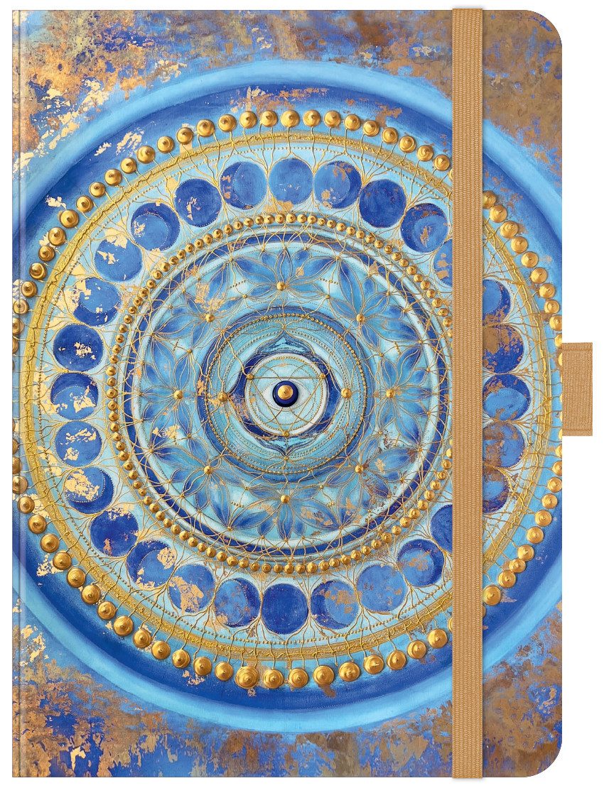 Korsch Verlag Buchkalender Premium Timer Big "Intuition" 2025, Taschenkalender im Format 12 x