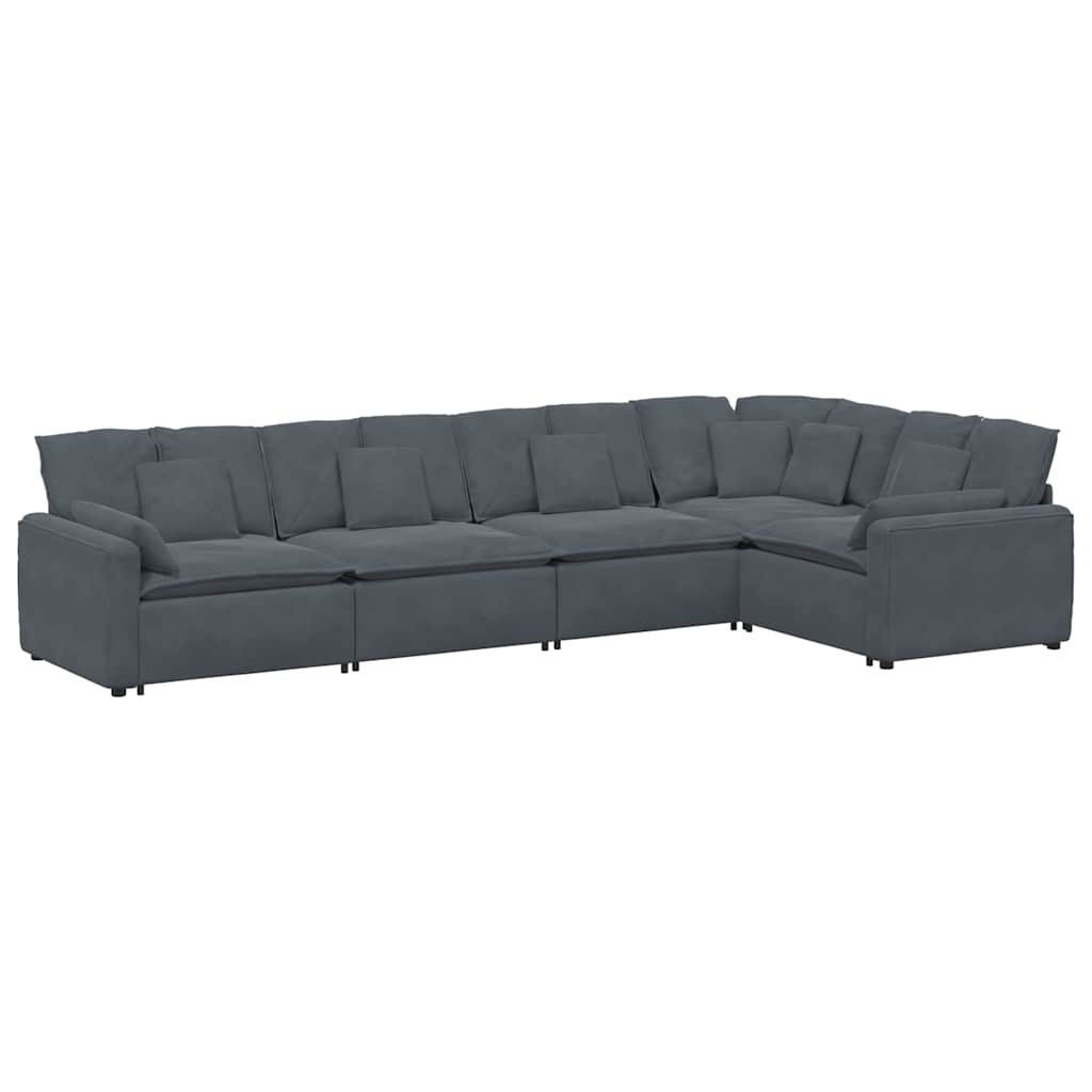vidaXL Sofa Modulares Sofa mit Kissen günstig online kaufen