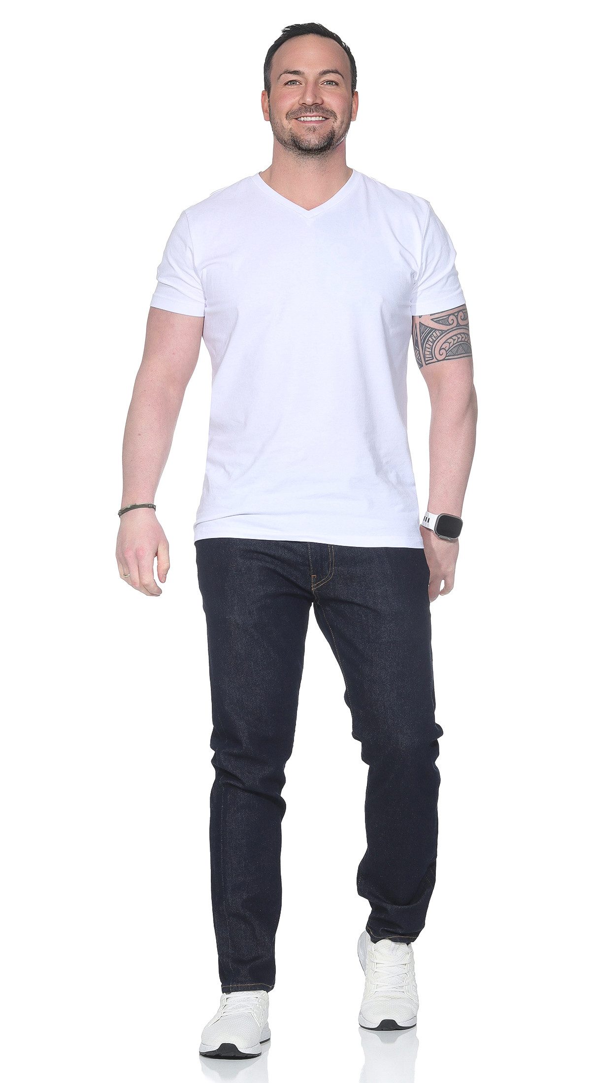 Levi's® Tapered-fit-Jeans Herren Jeans 502™ LEVI'S TAPER Hose robuster Stoff, Stretch Stylisch 5-Pocket-Style – Bild 5 von 5