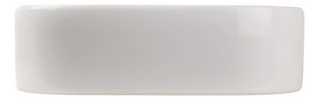 aquaSu Aufsatzwaschbecken cuandO (Aufsatz-Waschtisch, 2-St., Aufsatzwaschtisch), 71 cm, Keramik, Weiß, 045780