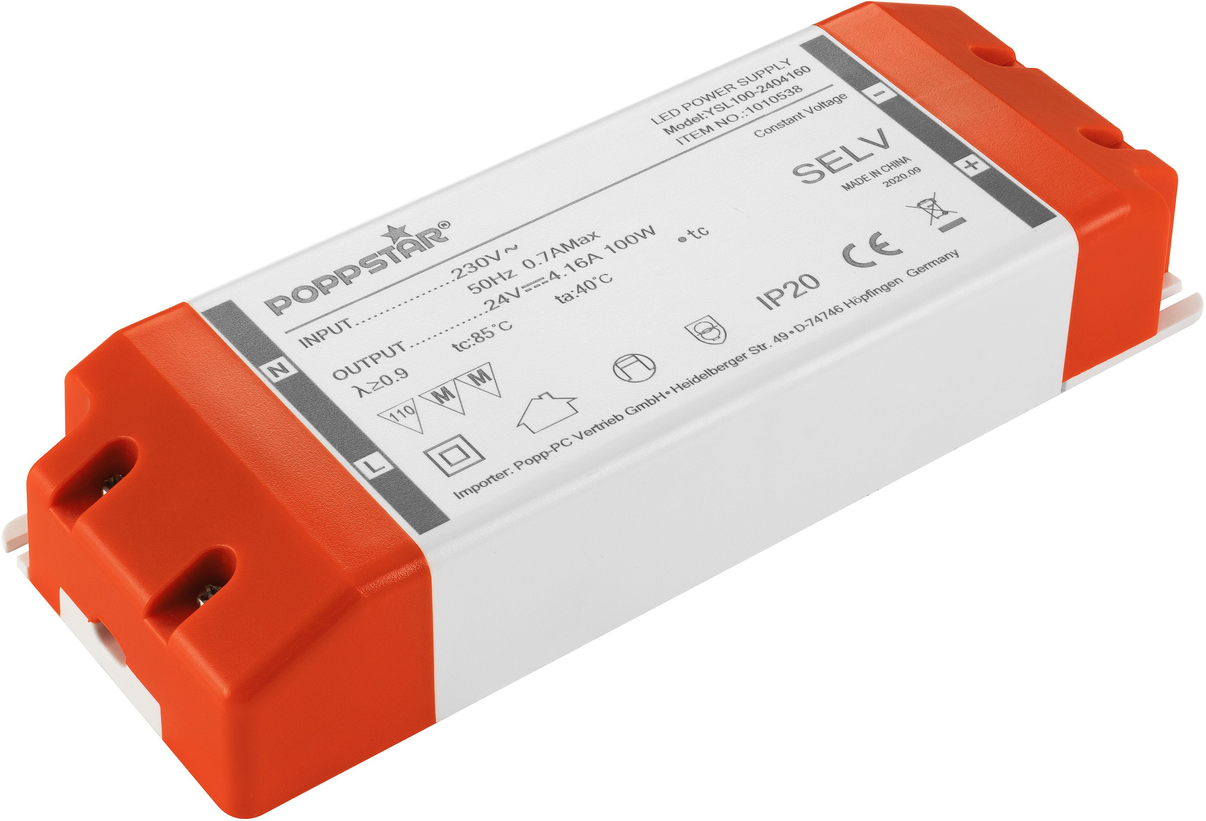 LED Trafo Transformator 230V AC / 24V DC LED Trafo