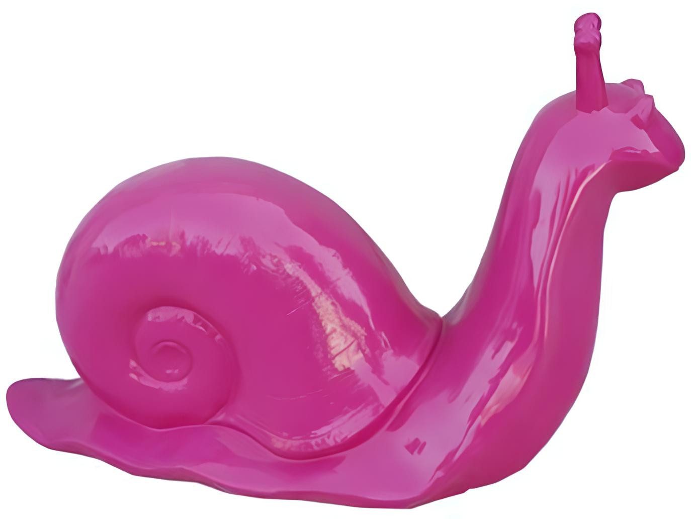 JVmoebel Skulptur Luxus Designer Figur Bunte Schnecke Statue 70cm Фигурки Statuen, Made in Europa