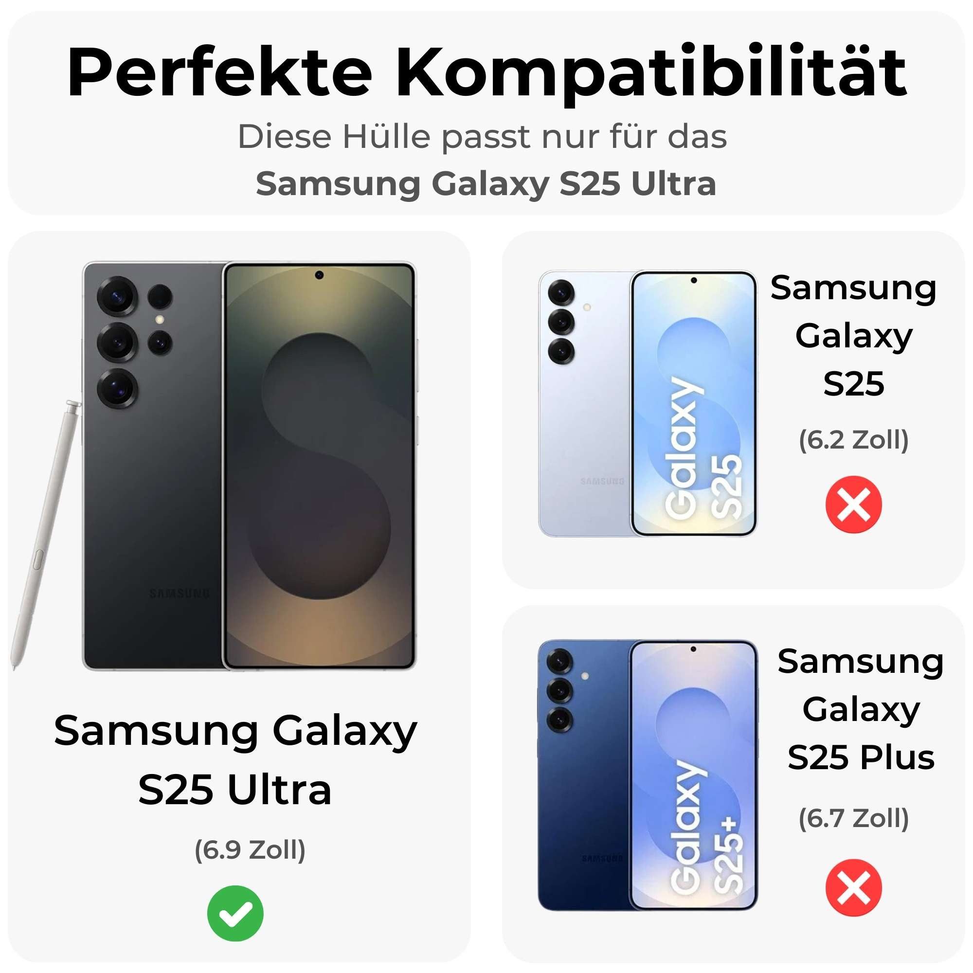 betterfon Handyhülle für Samsung Galaxy Serie Schutzhülle Magnet Case Hülle magnetisch, Magnetisches Laden, mattes Design, kratzfest & stoßfest verarbeitet