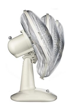 SOLIS OF SWITZERLAND Tischventilator Desk Fan, Typ 746, 45 W, 3 Stufen, Oszillationsfunktion, max. 54 dB