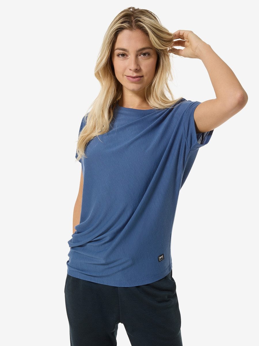 SUPER.NATURAL T-Shirt asymmetrisch geschnittenes W YOGA günstig online kaufen