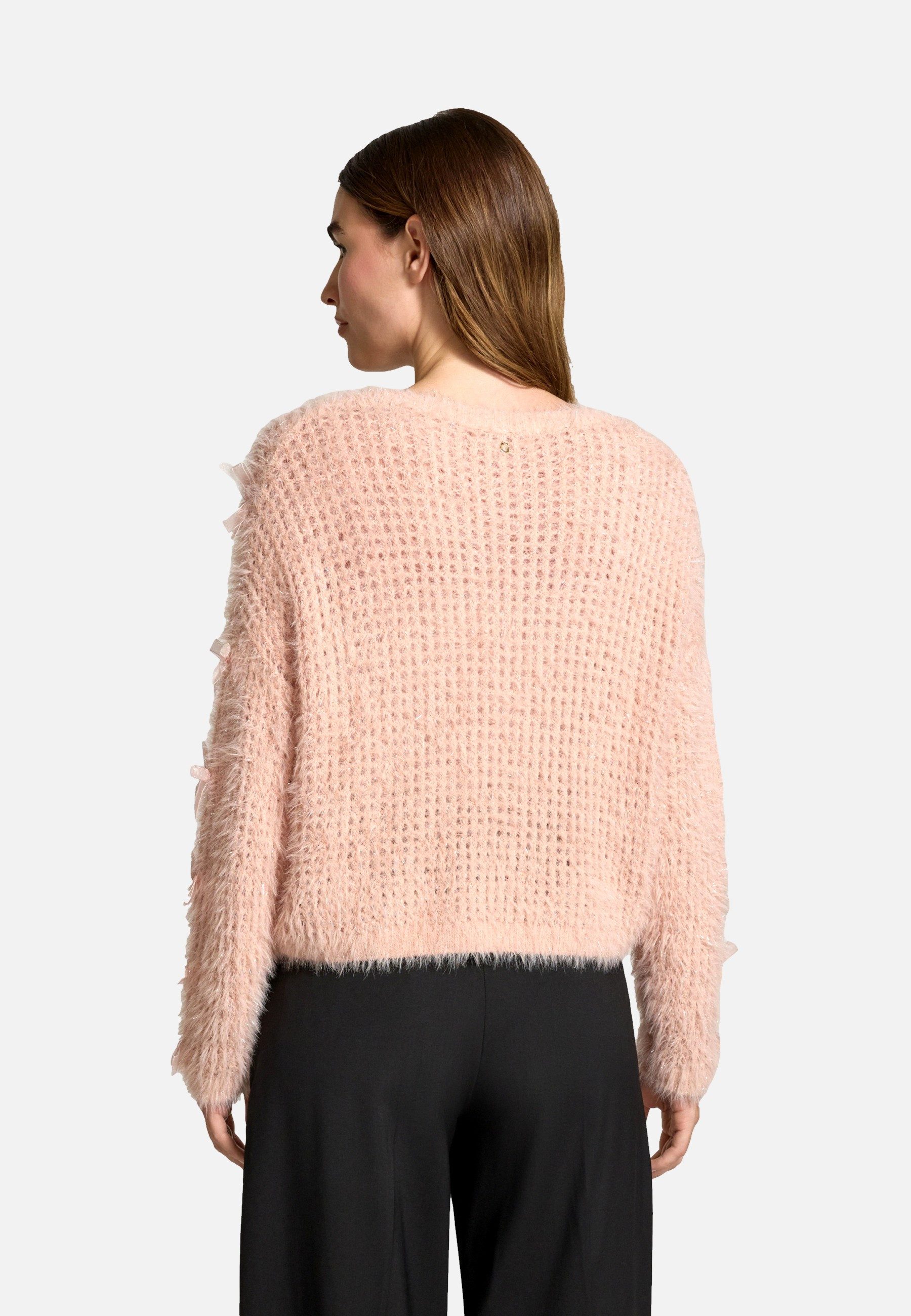 Guess Strickpullover Pullover Hinata Strickpullover R-Neck (1-tlg)