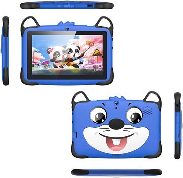 Dam Kinder's MTK Dual Core 1 GB RAM Tablet (7", 8 GB, Android 7, Kinderfreundliches WLAN-Unterhaltungssystem)