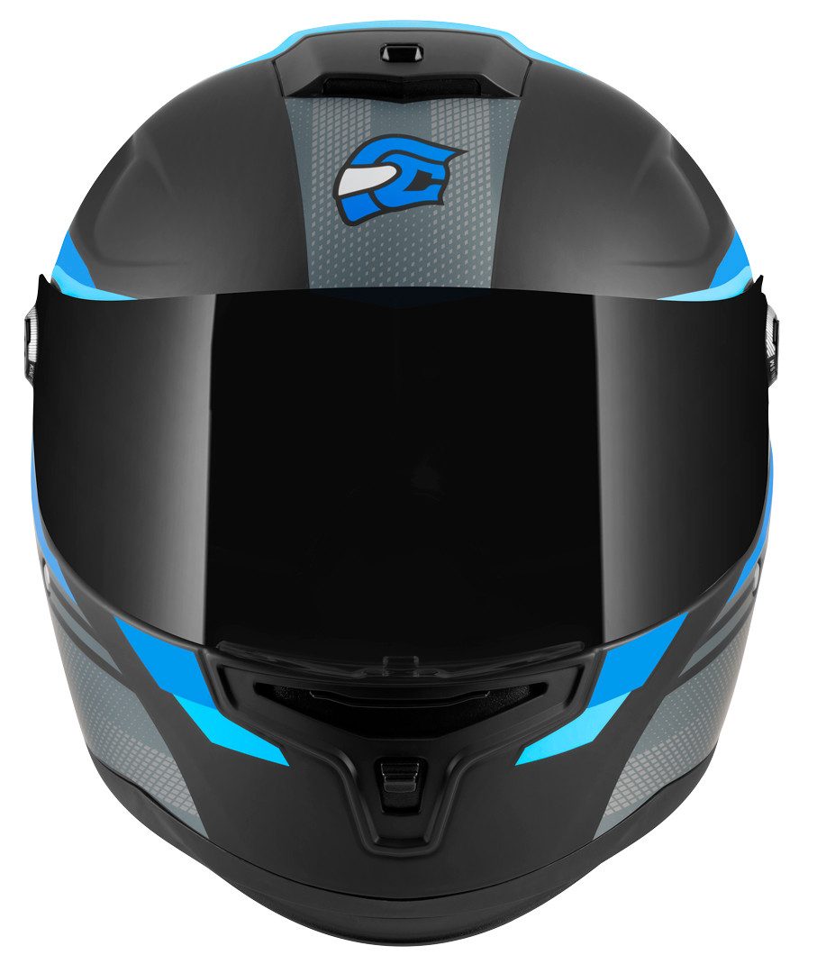FC-Moto Motorradhelm FF114B Zeron Helm, Vorbereitet Für Pinlockscheibe,herausnehmbares Innenfutter