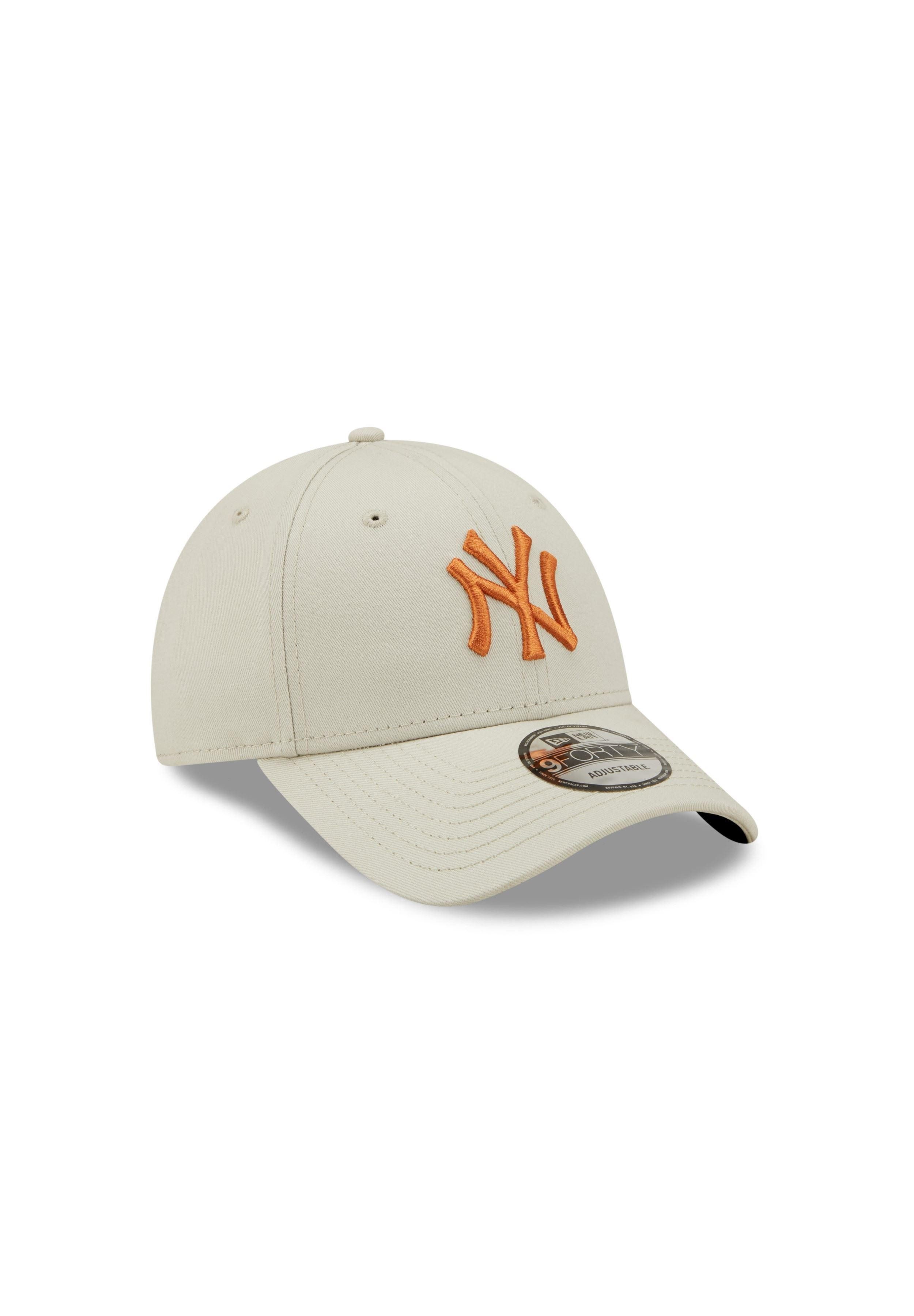 New Era Baseball Cap New York Yankees MLB League Essential Stone 9Forty Adjustable Cap New (1-St)