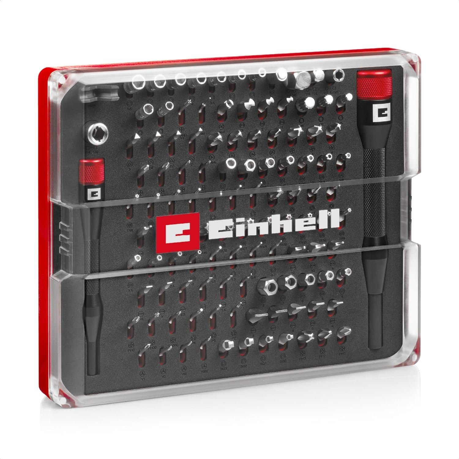 Einhell Bit-Set Original Einhell 114-tlg. Präzisions- und Elektronik-Reparatur-Set (Pr, 114-tlg. Präzisions- und Elektronik-Reparatur-Set Präzisionsbits