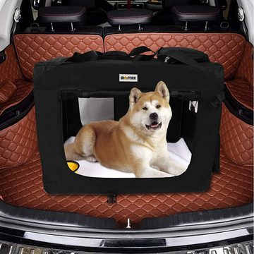 Mucola Tiertransportbox »Hundetransportbox faltbar Hundebox Transportbox Katzentransportbox Hundetasche Autobox Flugreisetasche«