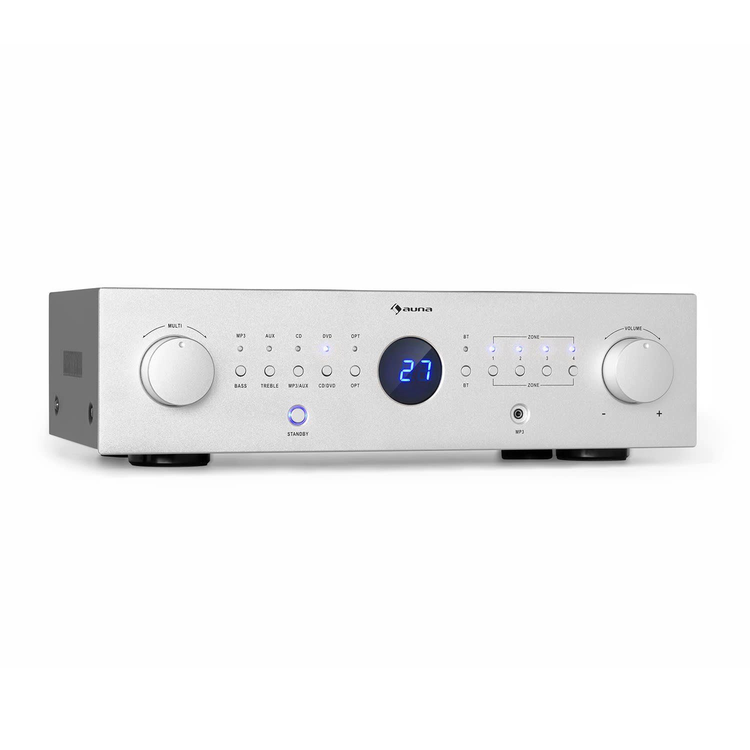 Auna AMP-CD950 DG Audioverstärker (Anzahl W) Kanäle: 4-Kanal, 800