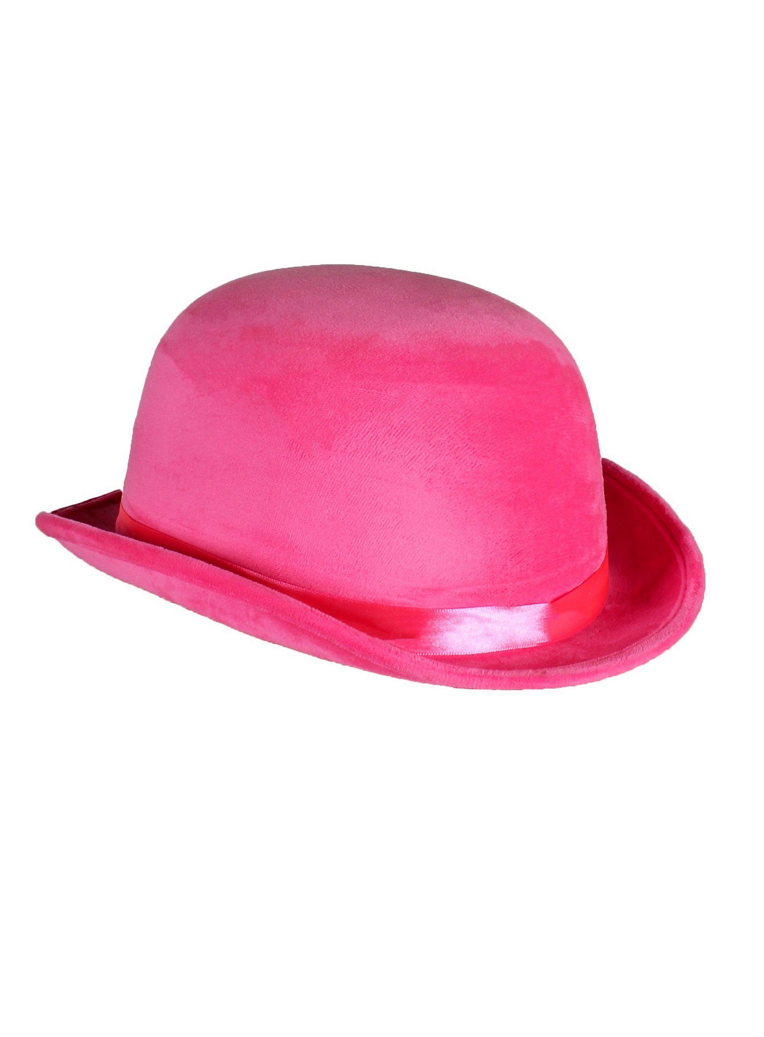 Kostüm Flache Melone neon-pink