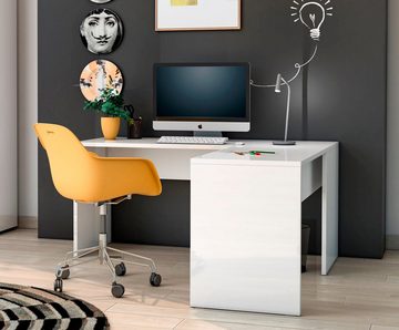 INOSIGN Schreibtisch Dame, modernes Hochglanz Design