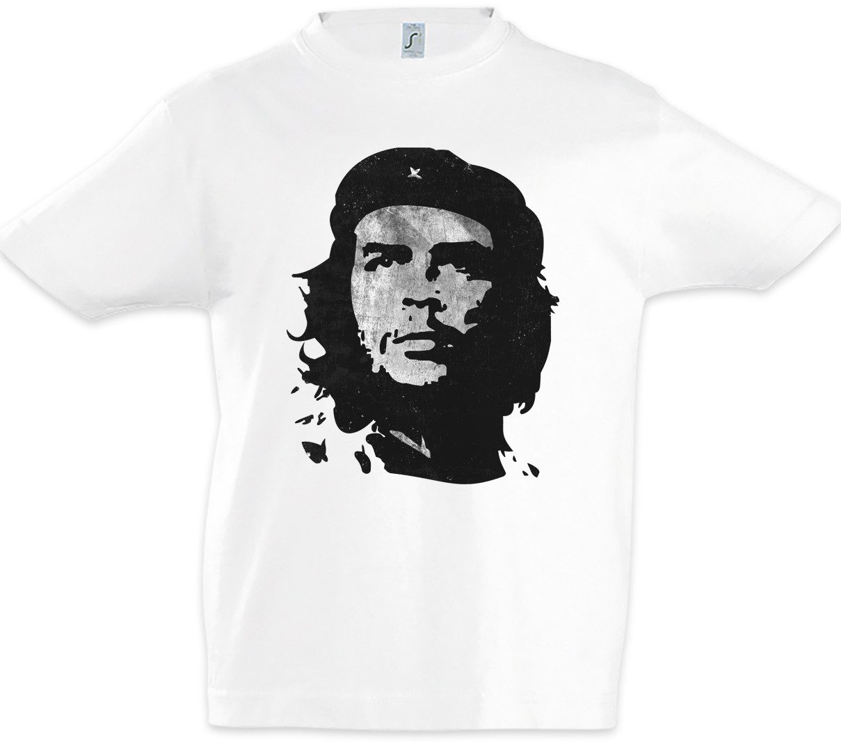Print-Shirt Classic Che Guevara Portrait III Kinder T-Shirt Kuba Guerilla Fidel El