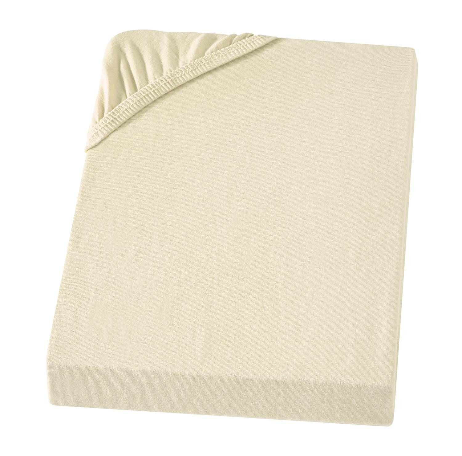 Carpe Sonno Spannbettlaken Boxspringbett Baumwolle 90x200 100x200 140x200 160x200 180x200 200x200, Jersey, Gummizug: rundum, (1 Stück), Jersey Matratzenbezug Bettwaren Wasserbett Matratze bis 50 cm