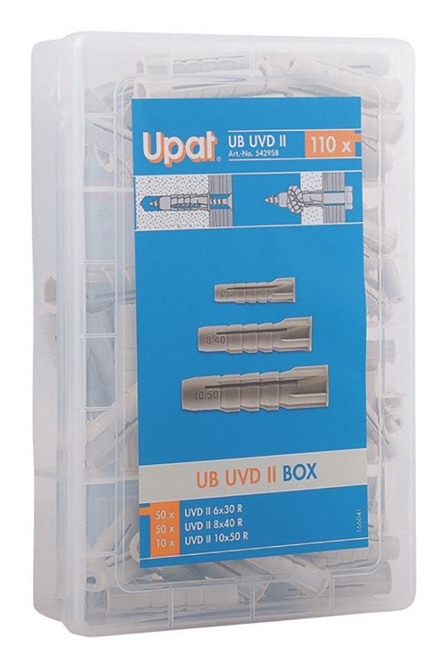 Upat Universaldübel, Box UVD II ohne Schrauben
