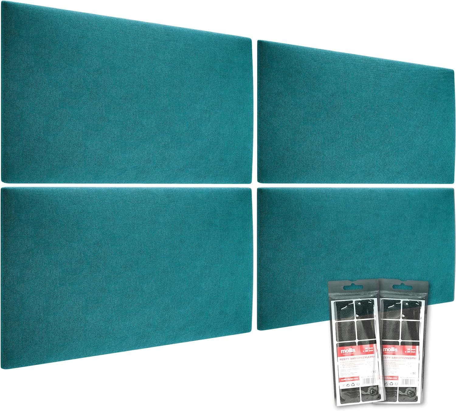 mollis Kopfteil Rechteckig Wandpolster Wandkissen Bettkopf Akustikpaneel, ( günstig online kaufen