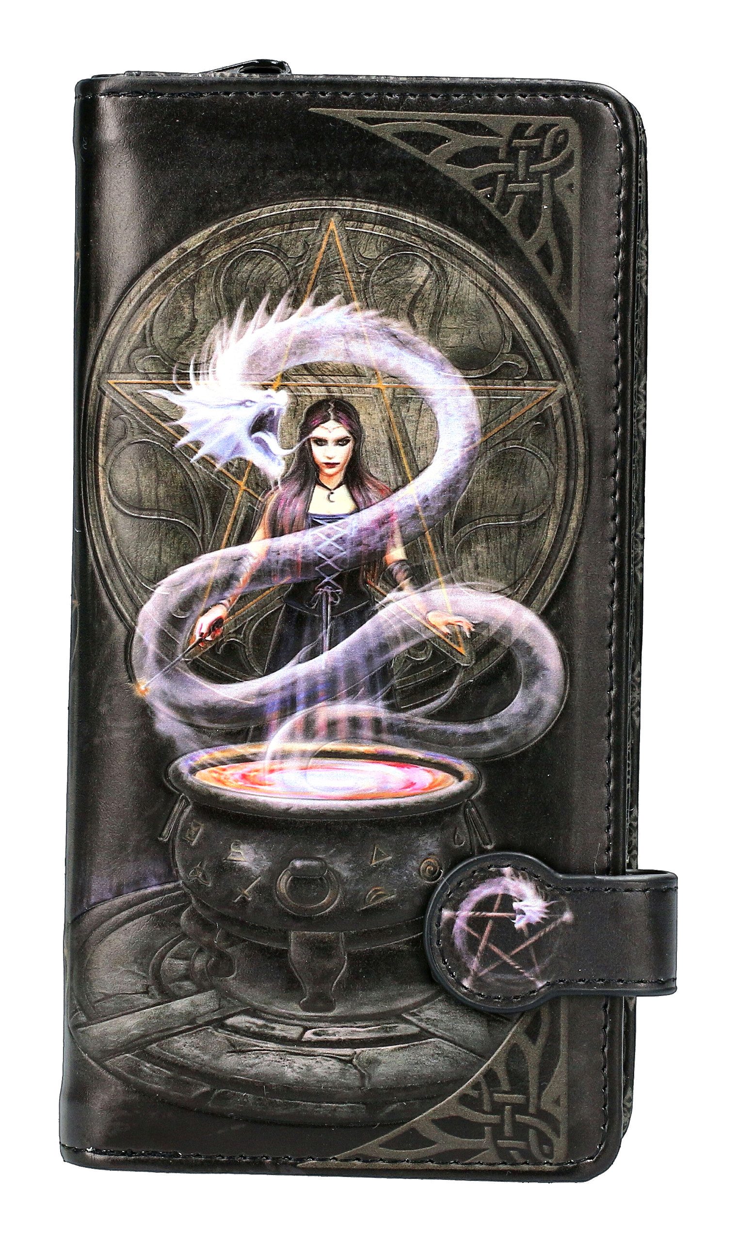 Figuren Shop GmbH Geldbörse Geldbörse Hexe - The Summoning - Fantasy Geldbeutel