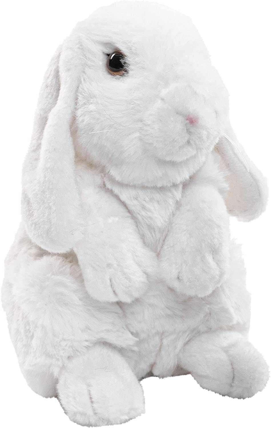 Uni-Toys Kuscheltier Widderkaninchen weiß - 19 cm - Plüsch-Hase, Kaninchen günstig online kaufen
