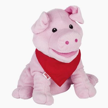 goki Handpuppe Handpuppe Schwein Snelly (1-tlg), auch zum Kuscheln ist sie super geeignet