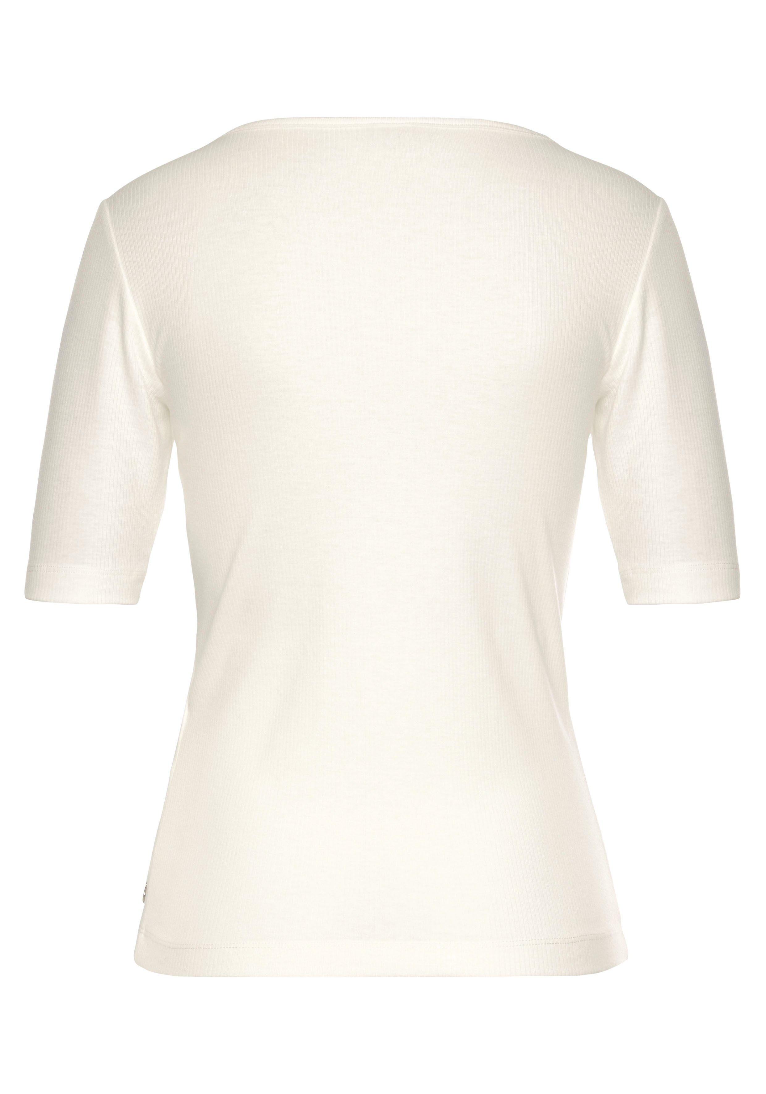 LASCANA Pyjamaoberteil aus Rippstrick