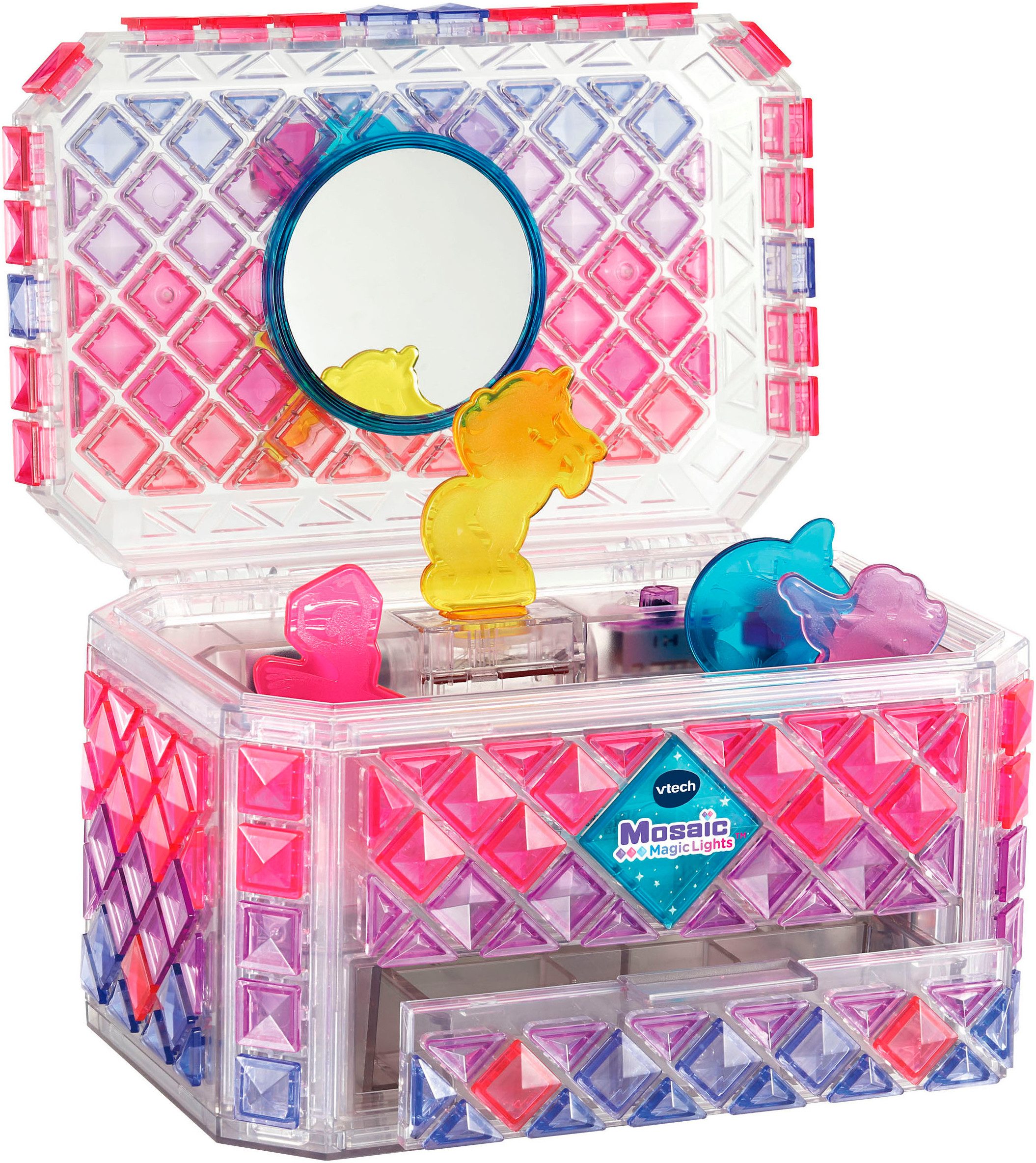 Vtech® Kreativset Mosaic Magic Lights - Schmuckkästchen